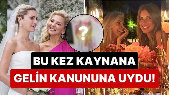 Kaynana Arzu Sabancı Konu Torunu Olunca Gelini Nazlı Sabancı'nın Emojiyle Yüz Saklama Kuralını Bozamadı!