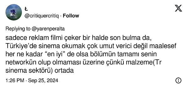 Olaya gerçekçi yaklaşan biri: