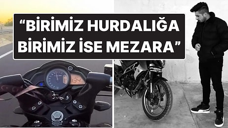 Motosiklet Kazasında Hayatını Kaybeden Gencin Yürek Burkan Paylaşımı: "Birimiz Hurdalığa, Birimiz ise Mezara"