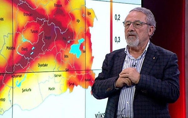 6 Şubat depremlerinin ardından Arap levhasının kuzeye kaydığını belirten Görür, Bitlis-Zagros hattına ve çevresine dikkat edilmesi gerektiğini ifade etti.