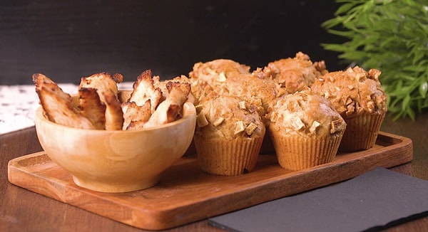 Elmalı Muffin ve Soyalı Tavuk Nasıl Yapılır?