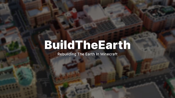 BuildTheEarth projesi ise adından da anlaşılabileceği üzere dünyamızı Minecraft'a taşıma amacıyla bir araya gelmiş oyunculardan oluşuyor.