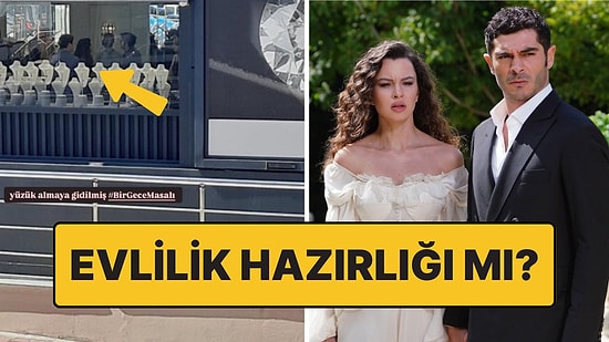 Bir Gece Masalı Kamera Arkası, "Mahir ve Canfeza Evleniyor mu?" Dedirtti!