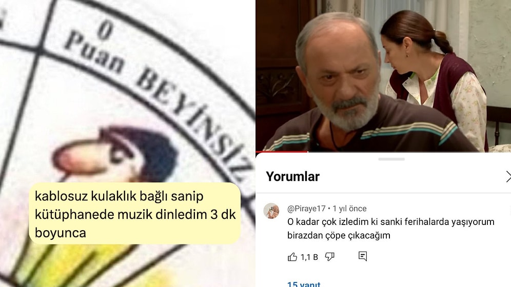 Kütüphanede Yapılan Mallıklardan Boşluğumuza Gelen YouTube Yorumlarına Son 24 Saatin Viral Tweetleri