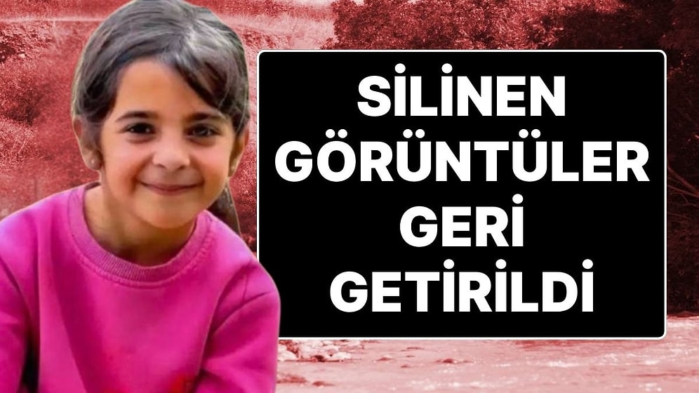 Narin Soruşturmasında Yeni Detaylar: Silinen Bazı Görüntüler Geri Getirildi, Yeni Tutuklamalar Olabilir!