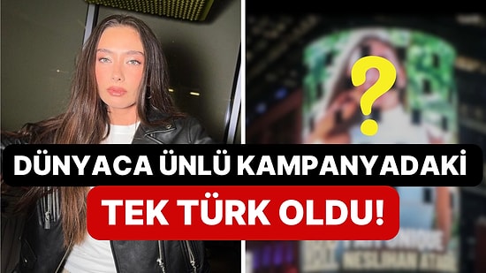 Neslihan Atagül Times Meydanında: Nasdaq Kulesi'nde Başlatılan ''I am'' Kampanyasına Katılan Tek Türk Oldu!