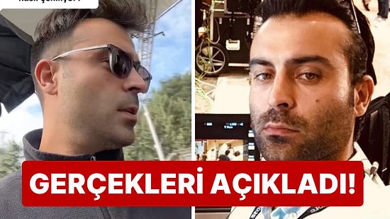 TikTok Fenomeni Set Çalışanı Yener Yalçın Yağmur Sahnelerinin Nasıl Çekildiğini Anlattı!