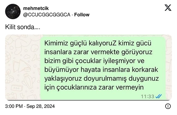 "Bizim gibi çocuklar iyileşmiyor ve büyümüyor..." 👇