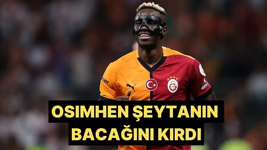 Galatasaray'da Osimhen Nihayet Golle Tanıştı: Bu Kez Goller Ona Yazıldı