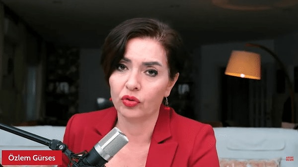 Özlem Gürses, yayında o anlatılanlara şaşıp kaldığını söyledi ve kendi yayınında tepki gösterdi: "Her gün başka rezillik! Bu mu kutsadığınız aile?!"