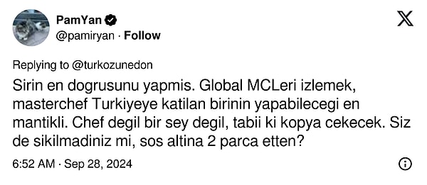 Bazıları ise "Elbette izleyip örnek alacak. Ne sakıncası var ki?" diye yazdı.