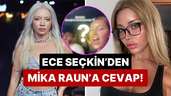 Ece Seçkin, Mika Raun ve Sevgilisinin Yıllar Önce Çıkardığı "Olsun" Şarkısına Yükselmesini Pas Geçmedi