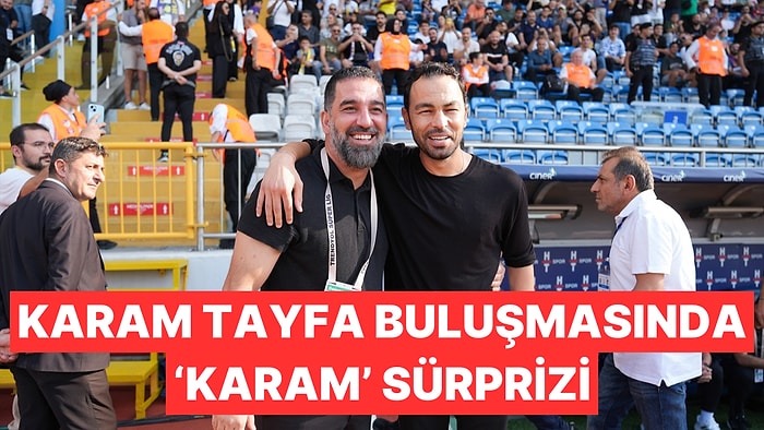 Selçuk İnan ve Arda Turan'ın Buluşmasında Stadyumda 'Karam' Çaldı