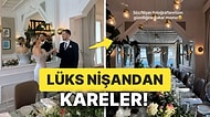 Çiçeği Burnunda Çiftin Nişanından Kareleri Görünce 41 Kere Maşallah Çekeceksiniz