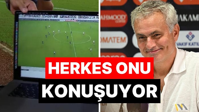 Jose Mourinho Laptop Tepkisiyle Spor Dünyasının Gündemine Oturdu!