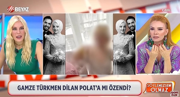 Söylemezsem Olmaz ekibi tesettürlü olan Gamze Türkmen'in türbansız halini canlı yayında sansürsüz vermesi büyük olay yarattı!