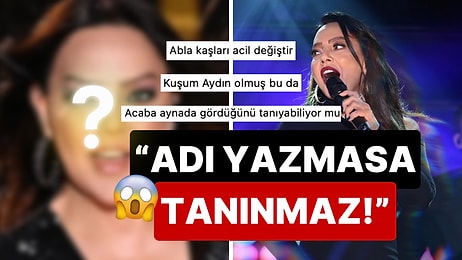 Yakın Kadraj Pozlarını Paylaşan Ebru Gündeş'in Hem Estetikleri Hem de Bakışları Kadar Sert Kaşları Göze Battı!