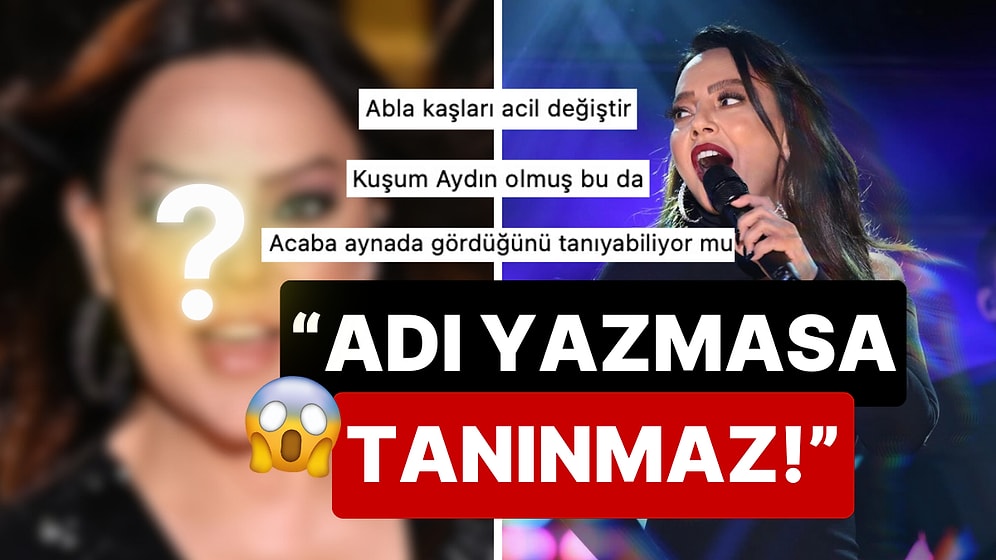 Yakın Kadraj Pozlarını Paylaşan Ebru Gündeş'in Hem Estetikleri Hem de Bakışları Kadar Sert Kaşları Göze Battı!