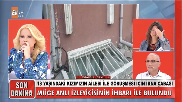 Ailesinin hiçbir geliri olmadığını belirttiği genç kız, kameraların çekim yapmasına izin vermedi ve ailesinin görüşme talebini reddetti.