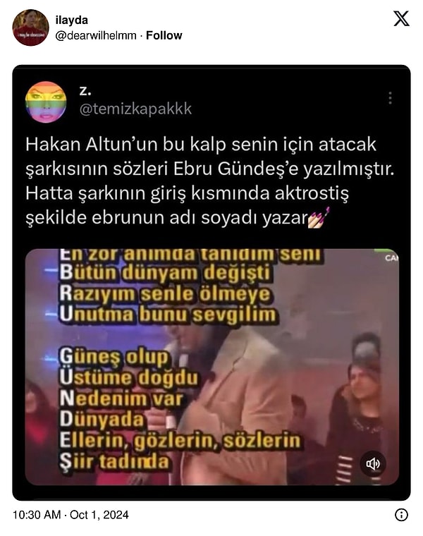 Akrostişli parçalarımızdan...