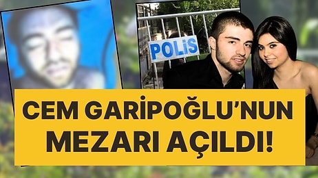 Polisten Geniş Güvenlik Önlemi: Cem Garipoğlu'nun Mezarı Açıldı!