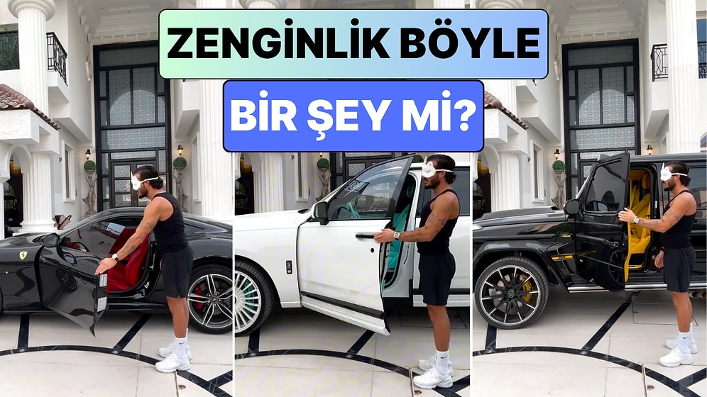 Zenginlik Böyle Bir Şey mi? Bir Adam Kapı Seslerinden Gözleri Kapalı Arabalarını Tanımaya Çalıştı