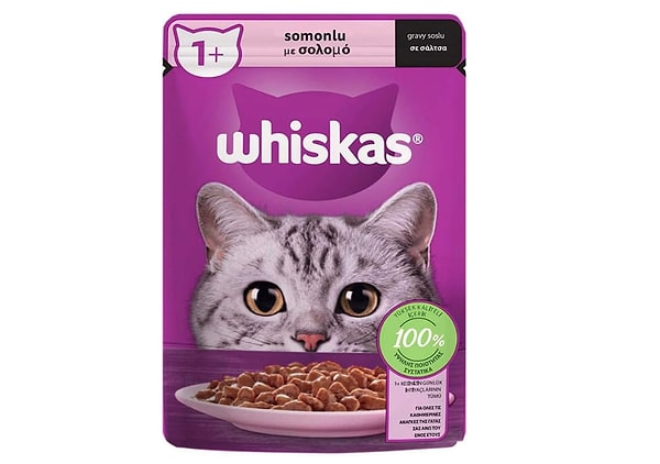 Whiskas Somonlu Poşet Yaş Mama