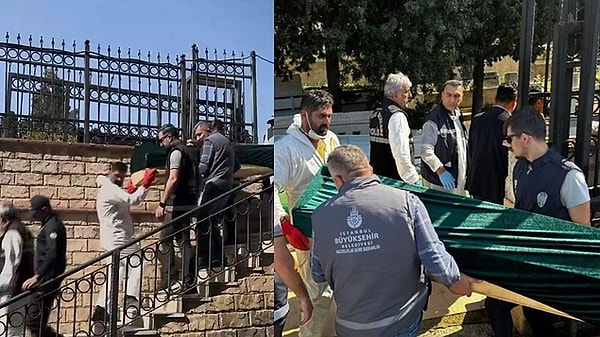 Garipoğlu'nun cesedi tabuta alınarak fethi kabir işlemi tamamlandı. Mezar tutanağına göre, Garipoğlu'nun mezarında kemikler serbest haldeydi ve kefen bulunamadı. Mezarda ayrıca 30x30 cm boyutunda şeffaf naylon poşet görüldü.