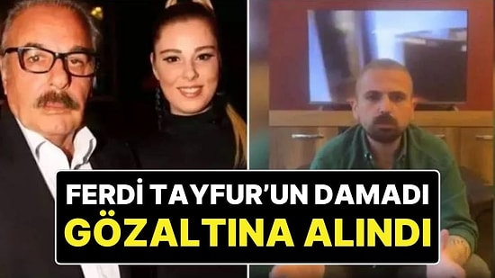 Ferdi Tayfur’un Damadı Muhammet Aydın Gözaltına Alındı! Evine Yapılan Baskında Ruhsatsız Silahlar Yakalandı