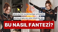 Bu Nasıl Fantezi? Serenay Sarıkaya'nın Yatağının Üstündeki Asılı Ayna Dillere Fena Düştü!