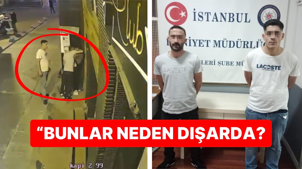 Beyoğlu'nda Bir Kadını Taciz Eden ve Suç Kaydı Olan Zanlıların Serbest Kalmasına Tepkiler Büyüyor