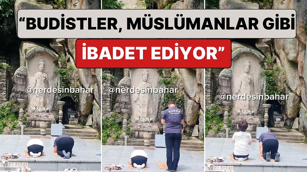 Bir Budist Tapınağına Giden Kadın İbadet Etme Şekillerine Çok Şaşırdı: "Müslümanlar Gibi İbadet Ediyorlar"