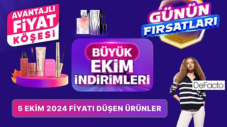 Bugün Hangi Markette ve Markada İndirim Var? 5 Ekim 2024 Fiyatı Düşen Ürünler