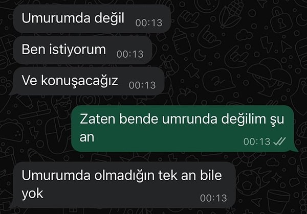 "Ben istiyorum ve konuşacağız" 👇