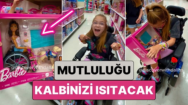 Oyuncakçıda Gezerken Tamamen Kendisi Gibi Olan Bir Oyuncak Gören Miniğin Sevinci Kalbinize Dokunacak