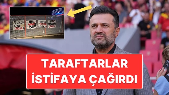 Sivasspor Taraftarından Teknik Direktörü Hedef Alan Şok Pankartlar: Bülent Uygun İstifaya Davet Edildi!