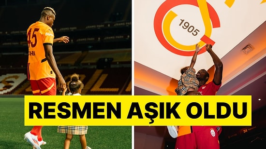 Osimhen Kızının Doğum Gününü Bile Galatasaray'daki Fotoğraflarıyla Kutladı