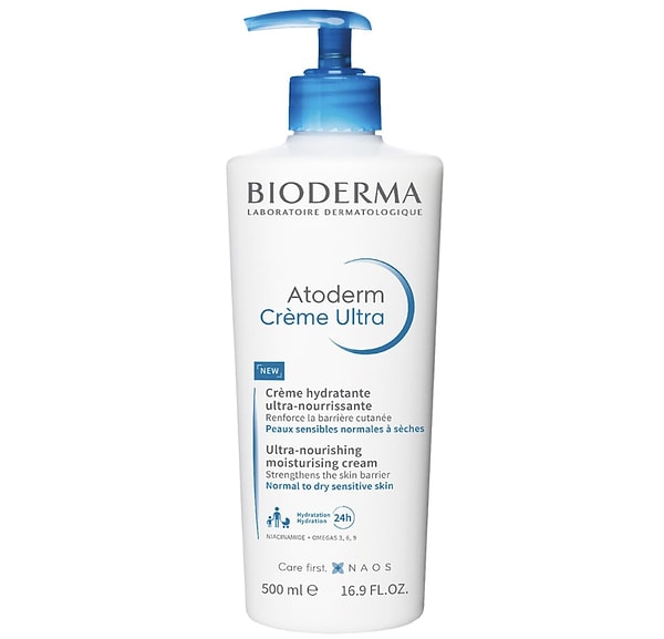 11. Bioderma Atoderm Cream Ultra Normal ve Kuru Ciltler için Nemlendirici