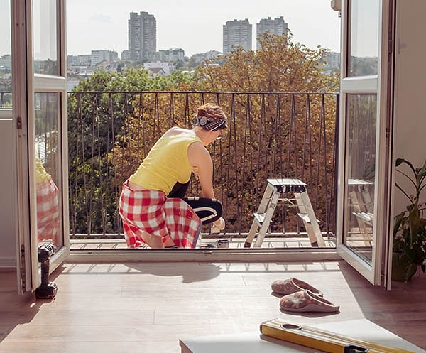 Balkon ve bahçe temizliğiyle olayı bitirelim.