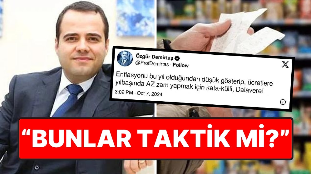 Bakan Bayraktar'ın "Doğalgaz Zammı" Açıklamasına Prof. Dr. Özgür Demirtaş'tan Sert Çıkış! "Dalavere..."