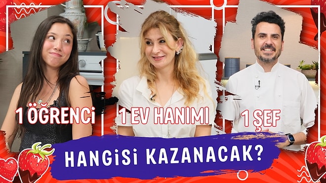 Şefler Yarışıyor | Daha İyi Dr. Oetker Çilekli Puding Hazırlayan Kazanır | Bölüm III