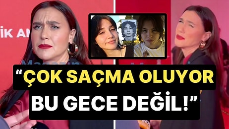 "Kötü Şeylerden Bahsetmeyin": Davette Görüntülenen Şevval Sam, Kadın Cinayetleri Sorusunu Reddetti!