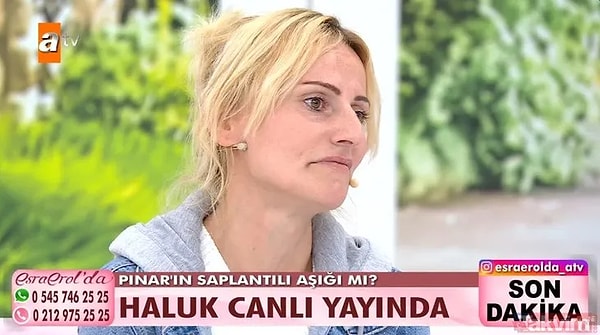 Haluk'tan ayrılmasına rağmen sokak ortasında dahi şiddet görmeye devam eden Pınar, Haluk'un burnunu kırdığını da belirtti.