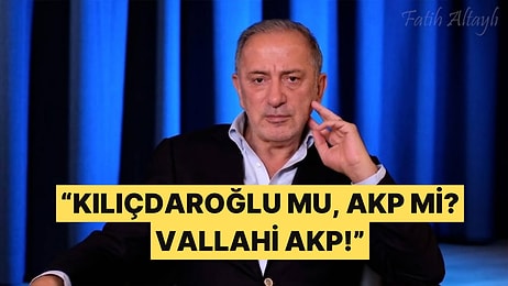 Fatih Altaylı'dan Kılıçdaroğlu Tepkisi: "Dönerse AKP'li Olurum"