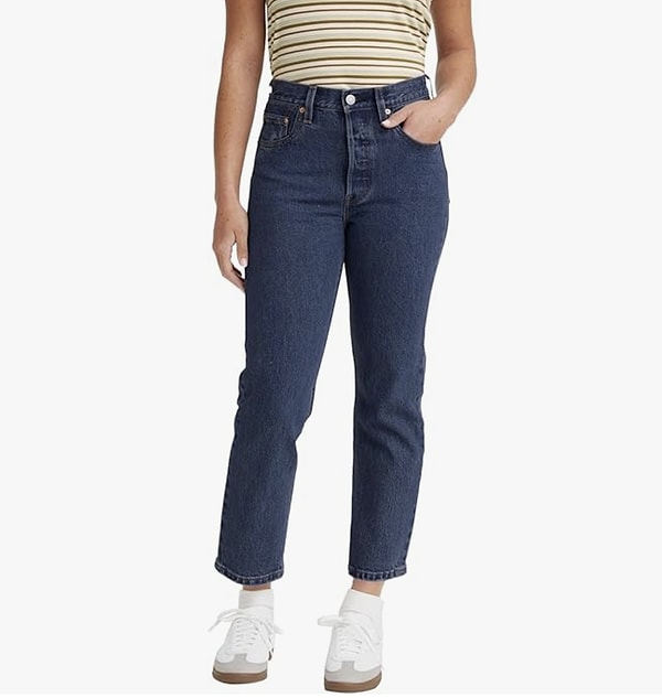 Levi's 501 Crop Jeans Jean Pantolon Kadın