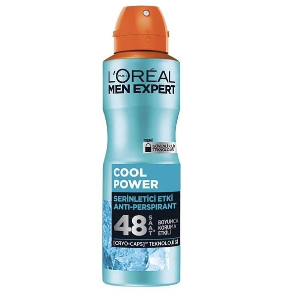 L’Oréal Paris Men Expert Cool Power Anti Perspirant Sprey Deodorant