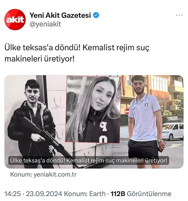 Ülkemizde acı bir olay yaşandığında korunan pozisyonlar bellidir. Bir kesim kendi siyasi ajandasını eğip bükerek kullanırken...