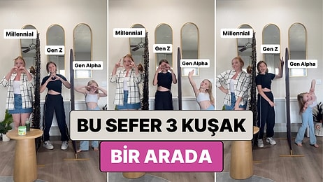 Bu Sefer 3 Kuşak Bir Arada: Farklı Kuşaktan İnsanların Aynı Durumlar İçin Kullandığı Farklı Jestler