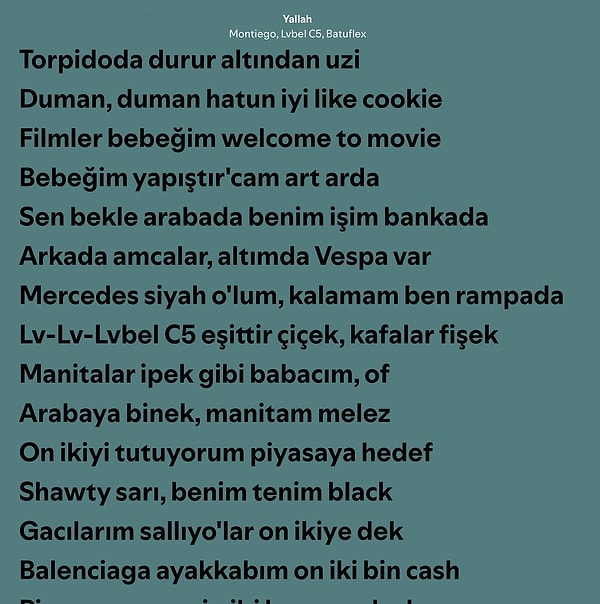 Öyle ki Listenary gibi platformlar da "Dinlemiyoruz" hareketi başlatarak bu "sanatçıları" protesto ediyorlar.