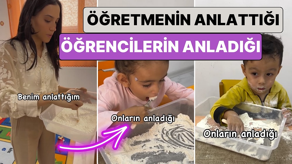 Dünyanın En Tatlı Yanlış Anlaması: Öğretmenin Anlattığı Ders Öğrencilerin Gözünde Bambaşka Bir Şeye Dönüştü